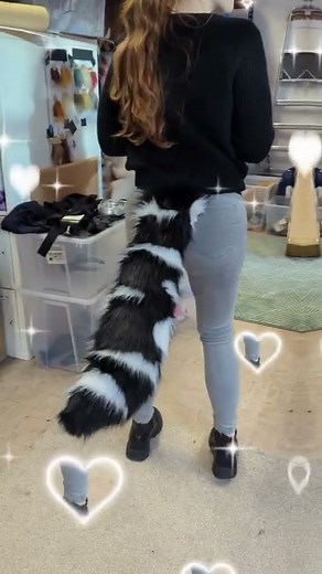Custom moving wolf tail for cosplayers everywhere! App controlled, created just for you 🐺