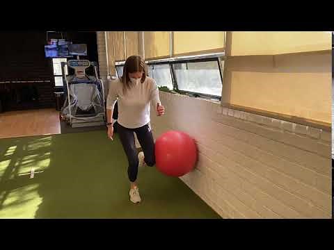 Captain Morgan Single Leg Squats - front view