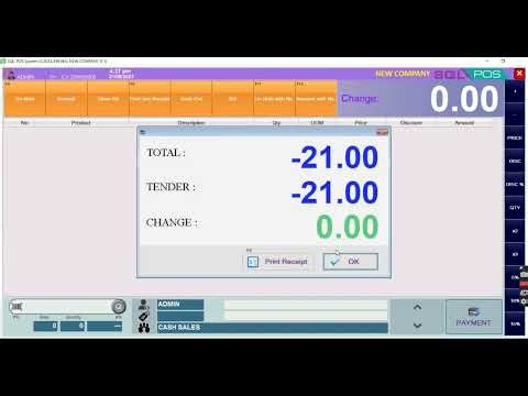 HOW TO DO REFUND IN SQL POS