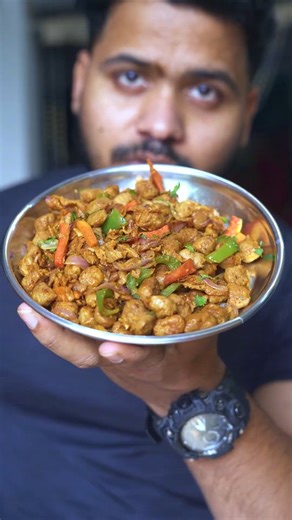 Chaitanya Krishna on Instagram: "High protein soya chunks & Egg recipe Best snack to satisfy the cravings Diet is not about suppression it's about proper management of cravings Comment " meal plan " DM " fat loss " #soyachunks #eggs #snackrecipes #TeluguFitness #foodie"
