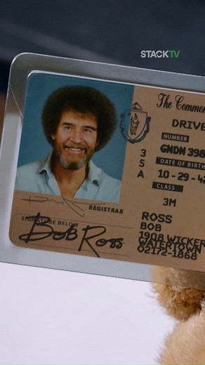 STACKTV | Bob Ross is a legend. Full stop. Stream #Ted on STACKTV | Instagram