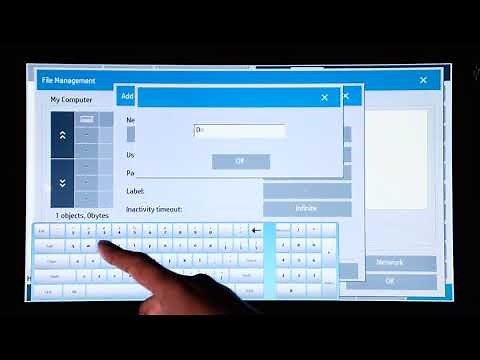 HP HD Pro Scanner How to Use Video Series - How to Create a Network Folder