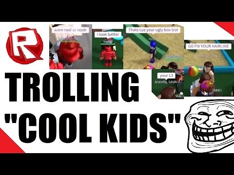 ROBLOX Trolling "Cool Kids"