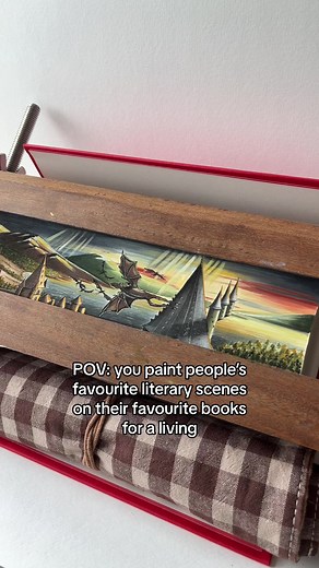 Fore-Edge Painting: Bringing Literary Scenes to Life on Books