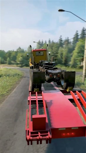 International Transtar 10760A l Transporting the Pacific P512 PF truck | SnowRunner