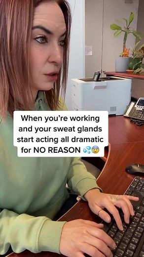 Did you know that those with hyperhidrosis can sweat anytime, anywhere, at any temperature, and up to 5x more than the average person or what is needed for thermoregulation? 💧 Our sweat glands can release excessive sweat at work, school, or social settings without appropriate stimuli! 💧 If you suffer from excessive sweating of the hands, feet, and underarms, Dermadry can help! 💙🤗 . . Follow @dermadry to be part of our community! #sweatproblems #sweatyhands #excessivesweating #sweatypalms #hy