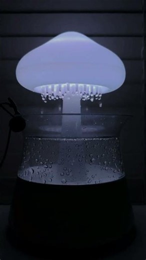 ASMR with rain sound, hair dryer, good night.