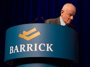 Peter Munk gets generous send-off from shareholders as Barrick delivers solid Q1 results