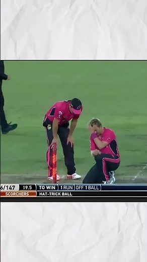 Brett Lee Last Over in Cricket History