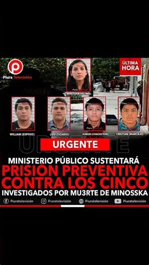 Ministerio público sustentará prisión preventiva | contra investigados por muerte de Minosska