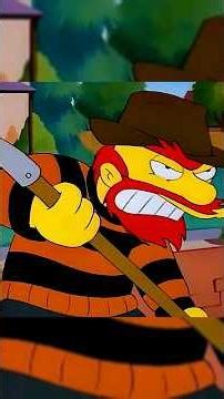 Freddy Krueger attacks children #shorts #cartoons #simpsons #summary