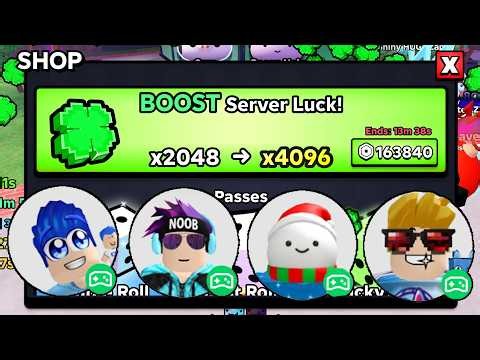 I JOINED A YOUTUBER ONLY SERVER AND THIS HAPPENED!! Slime RNG
