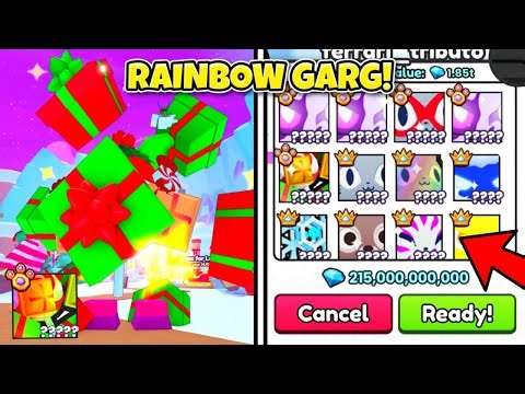 INSANE OFFERS for RAINBOW Gargantuan Elf Golem in Pet Simulator 99!