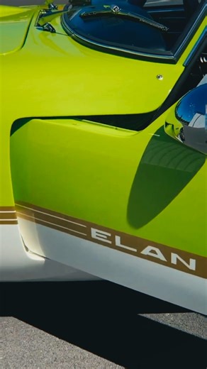 Green with envy: This 1972 Lotus Elan Sprint is finished in two-tone green And it's powered by a 1.6-liter “Big Valve” inline-four paired with a four-speed manual transmission. #bringatrailer #lotus #lotuselan #rarecars #cartok | Bring a Trailer