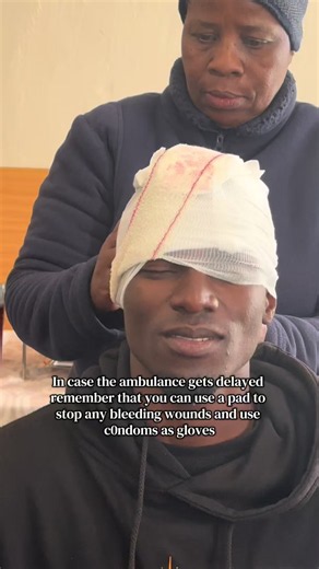 Life saving advice. #lifehack #ambulance #firstaid #bandage #pads | ambulance