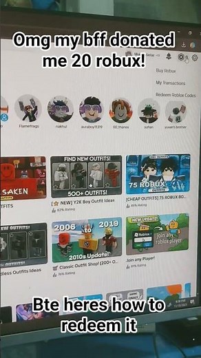 How To Redeem Robux From Please Donate(PC)