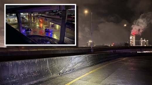 Teen killed, multiple injured as car plunged 80 feet off Seattle overpass