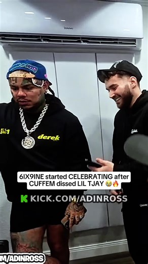 #adinross #6ix9ine #cuffem #fyp #funny | adin ross cuffem