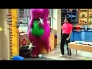 Barney comes to life (Having Tens of Fun!)