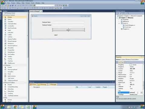 Visual C# Chapter 3: Variables - Part 1