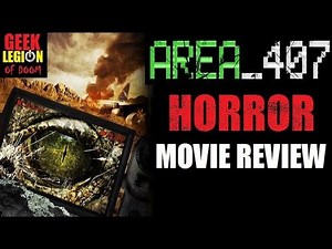 TAPE 407 ( 2012 Abigail Schrader) aka AREA 407 Found Footage Dinosaur Horror Movie Review
