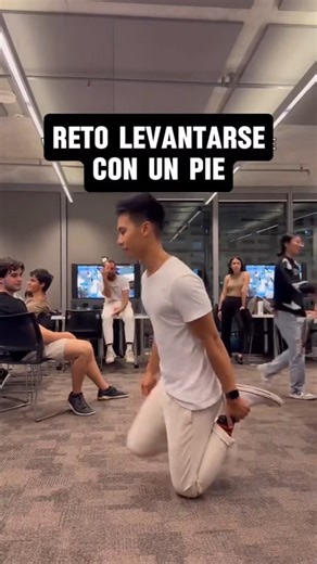 Levantarse con un pie