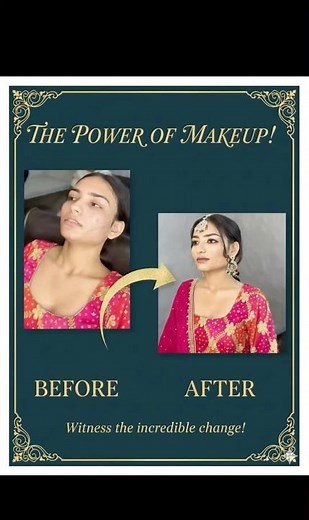 Makeup is magic beautiful punjabi look