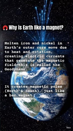 Geodynamo : Earth is a giant magnet! 🌍🧲 - Discover the science behind it!