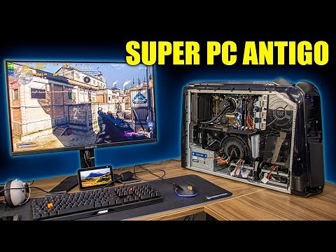 TESTANDO JOGOS ATUAIS NO PC ALIENWARE ANTIGO, PASSOU SUFOCO!