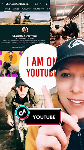 Charlotte Ashley Farm YouTube Channel - Educational Farm Tours and More