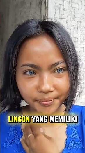 Blue-eyed tribe from Indonesia | LINGON TRIBE