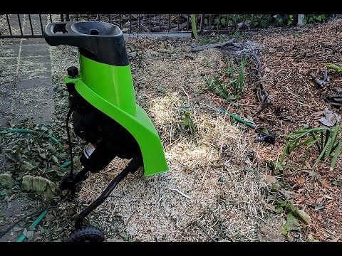Using (Harbor Freight Tools) Chipper Shredder