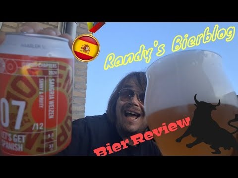 Randy's Bierblog - Jopen Let's get Spanish. Sangria Weizen Bier Review.