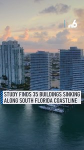 Local leaders, architects and others are weighing in on a new study from the University of Miami that found nearly three dozen oceanfront buildings from Miami Beach to Sunny Isles Beach are experiencing some level of sinking. The 35 buildings are experiencing subsidence, a process where the ground sinks or settles, ranging from two to eight centimeters, according to the study by scientists at UM's Rosenstiel School of Marine, Atmospheric, and Earth Science. Full details here: http://on.nbc6.com/