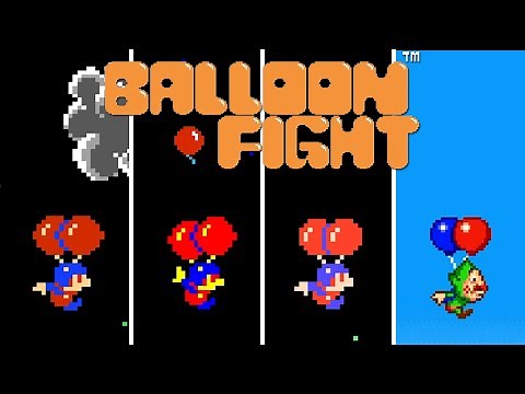 Balloon Fight - Versions Comparison (HD 60 FPS)