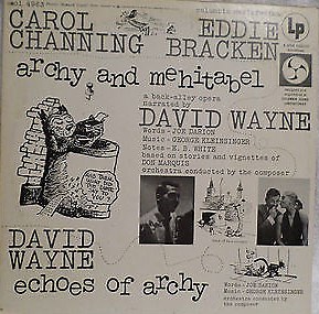 Carol Channing And Eddie Bracken - Archy And Mehitabel (A Back-Alley Opera)