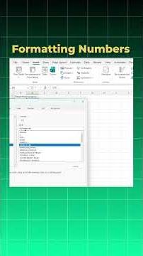 Excel number formatting trick