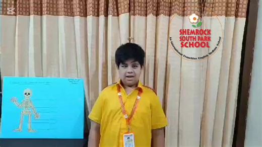 Science Project Student's name: Suaib Grade: I Topic of Project: A diagram of the human skeleton with all joints labeled. 🩻 #ScienceProject 🧪 #HumanSkeleton 🩻 #AnatomyBasics #BiologyProject #LearnWithScience #SkeletonStudy #SchoolProjectIdeas #ScienceIsFun | Shemrock South Park School, International Franchise English Medium School