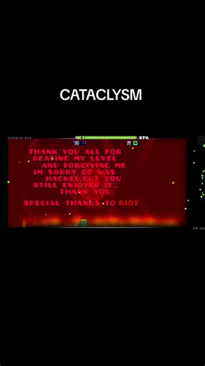 I BEAT CATACLYSM MOD -Click Sounds #FYP #viral #fyp #gd #geometrydash