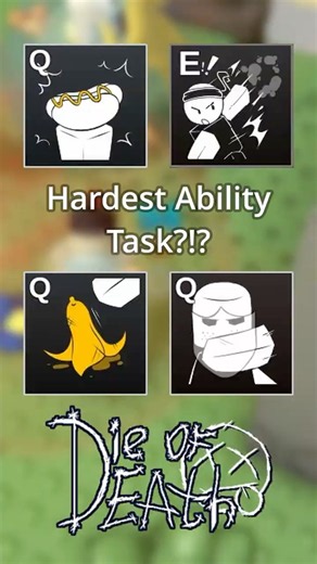 Hardest Ability Task?!? Roblox Die of Death #roblox #dieofdeath #dieofdeathroblox #robloxdieofdeath