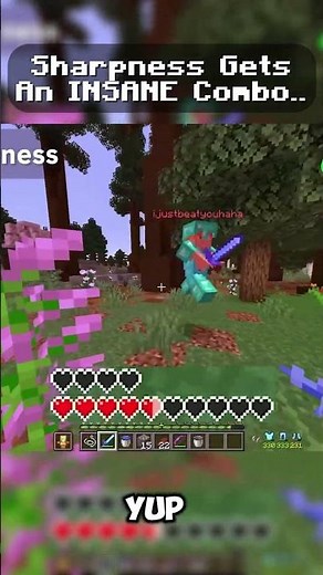 Sharpness Combos ItzRealMe #minecraft