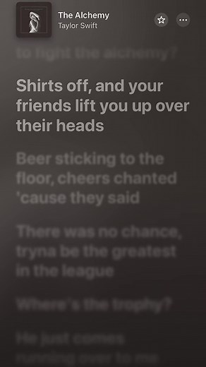 The Alchemy Taylor Swift Lyrics and Full Song Analysis