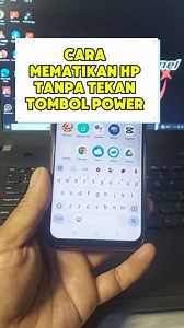 10K views · 6.2K reactions | Cara mematikan hp tanpa menekan tombol power #tutorial #tipsdantrik #android #tutorialhp | Utep Surahman | Facebook