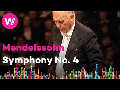 Sir Georg Solti: Mendelssohn - Symphony No. 4 "Italian" (Saltarello. Presto)