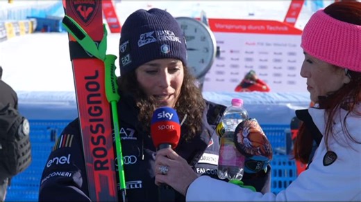 Coppa del mondo di sci, Federica Brignone trionfa nel Gigante a Sestriere