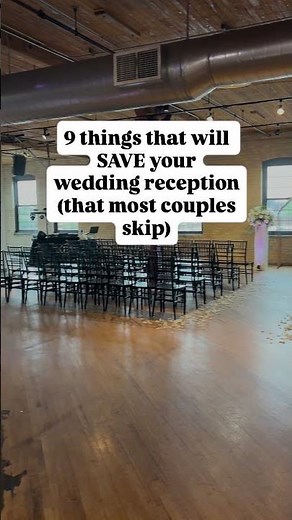 Most couples skip these and wonder why reception felt off