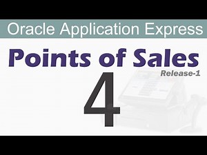 POS tutorials 4 : Customer & Shop Setup | Release 1 | Oracle APEX