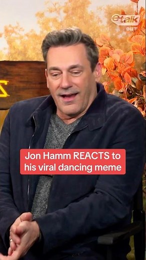 ‘Hoppers’ star Jon Hamm REACTS to his viral dancing meme