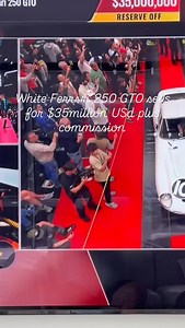 White Ferrari 250 GTO sells @mecum_auctions for $35,000,000 USD plus commission - to some lucky person…. #ferrari #ferrari250gto #rare #carsofinstagram | The CCI