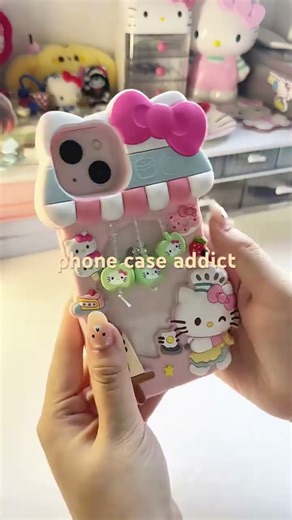 Hello kitty phone case must have kawaii phonecase#kawaiibox #cutecase #phoneaccessories#hellokitty